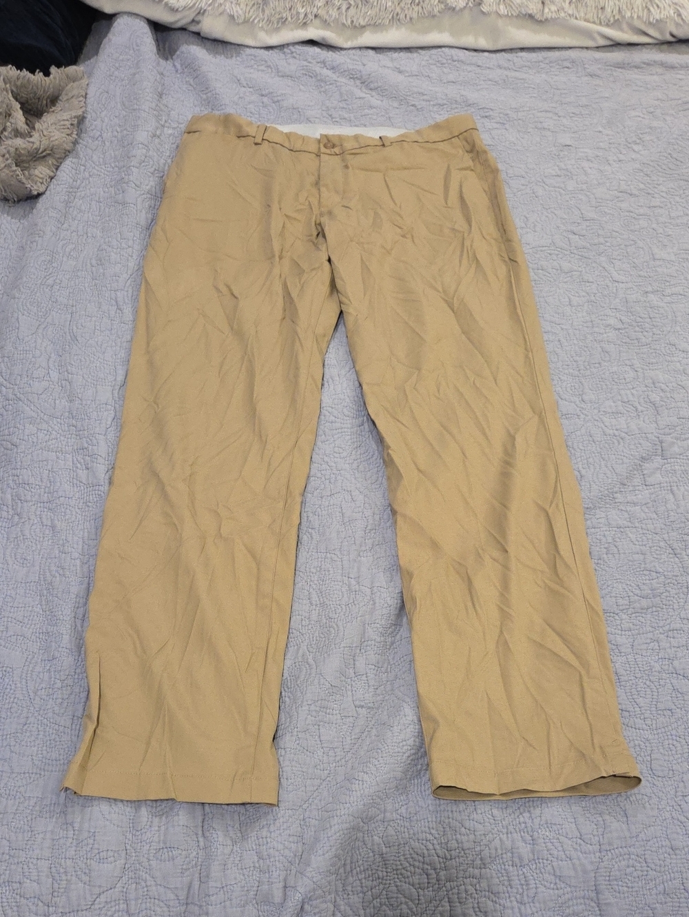 Nike Men's Dry Fit Khaki Chino Golf Pants - Light Tan Size 36!